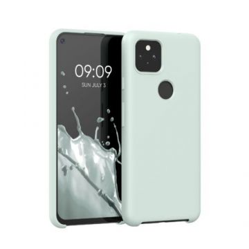 Husa pentru Google Pixel 5a, Silicon, Verde, 55207.200, Kwmobile