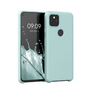 Husa pentru Google Pixel 5a, Silicon, Verde, 55207.50, Kwmobile