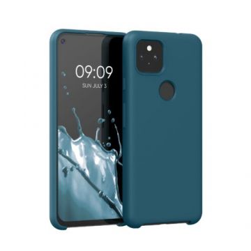 Husa pentru Google Pixel 5a, Silicon, Verde, 55207.57, Kwmobile