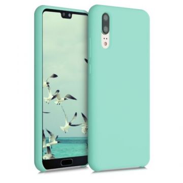 Husa pentru Huawei P20, Silicon, Verde, 45689.176