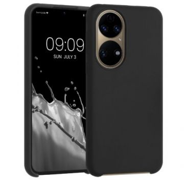 Husa pentru Huawei P50, Silicon, Negru, 54439.01, Kwmobile