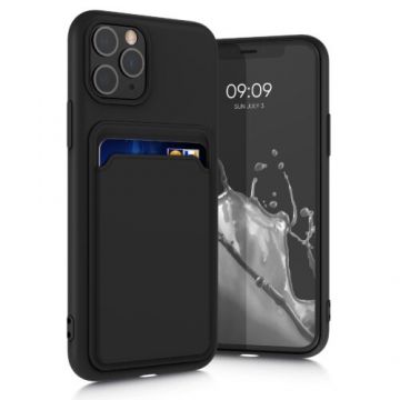 Husa pentru iPhone 11 Pro, Silicon, Negru, 55115.01