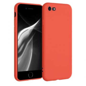 Husa pentru iPhone 8/iPhone 7/iPhone SE 2, Silicon, Rosu, 39458.218