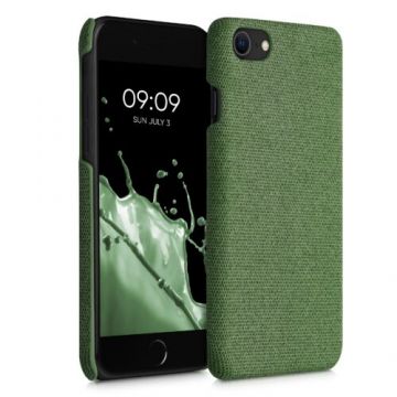 Husa pentru iPhone 8/iPhone 7/iPhone SE 2, Textil, Verde, 55754.07