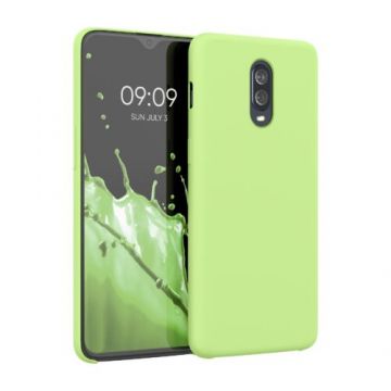 Husa pentru OnePlus 6T, Silicon, Verde, 46316.214