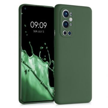 Husa pentru OnePlus 9 Pro, Silicon, Verde, 55349.80