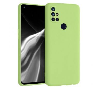 Husa pentru OnePlus Nord N10 5G, Silicon, Verde, 53821.214