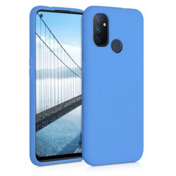 Husa pentru OnePlus Nord N100, Silicon, Albastru, 53823.58