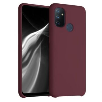 Husa pentru OnePlus Nord N100, Silicon, Rosu, 53891.190