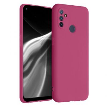 Husa pentru OnePlus Nord N100, Silicon, Roz, 53823.213