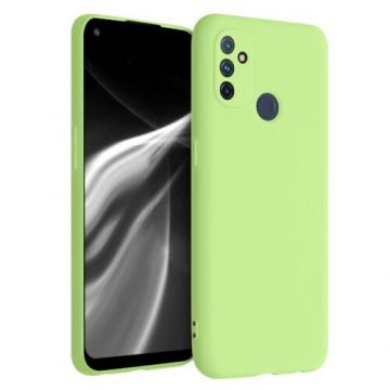 Husa pentru OnePlus Nord N100, Silicon, Verde, 53823.214