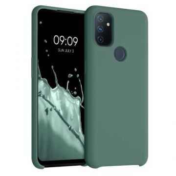 Husa pentru OnePlus Nord N100, Silicon, Verde, 53891.166