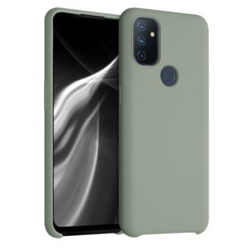 Husa pentru OnePlus Nord N100, Silicon, Verde, 53891.172