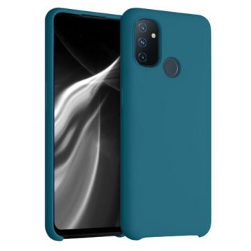 Husa pentru OnePlus Nord N100, Silicon, Verde, 53891.78