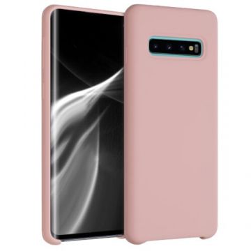 Husa pentru Samsung Galaxy S10, Silicon, Roz, 47732.156