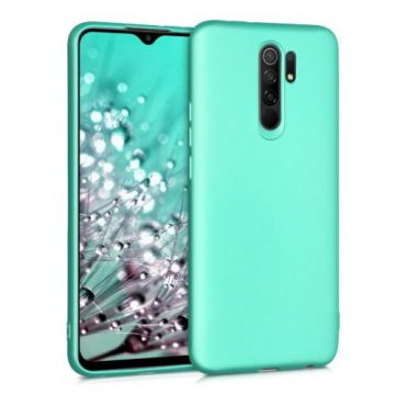 Husa pentru Xiaomi Redmi 9, Silicon, Verde, 53270.128