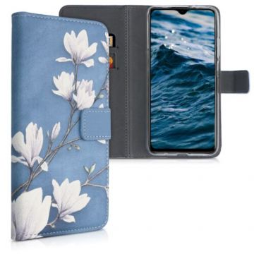 Husa pentru Xiaomi Redmi 9T, Piele ecologica, Albastru, 54341.01