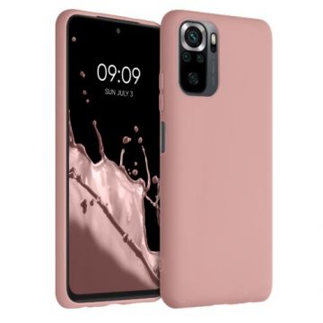 Husa pentru Xiaomi Redmi Note 10/Redmi Note 10S, Silicon, Roz, 54541.193