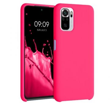 Husa pentru Xiaomi Redmi Note 10/Redmi Note 10S, Silicon, Roz, 54543.77