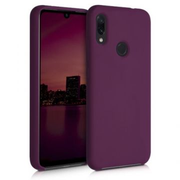 Husa pentru Xiaomi Redmi Note 7/Redmi Note 7 Pro, Silicon, Violet, 48714.187