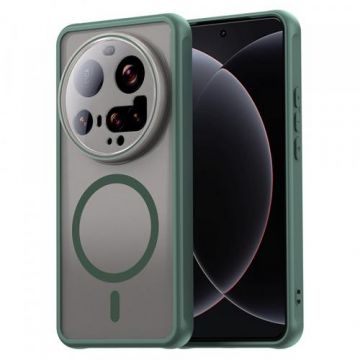 Husa MagSafe pentru Xiaomi 15 Ultra, Techsuit, HaloFrost II (Verde)