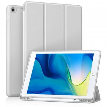 Husa pentru Apple iPad 10.2 (2021) / 10.2 (2020) / 10.2 (2019) Techsuit Flex Trifold (Gri)