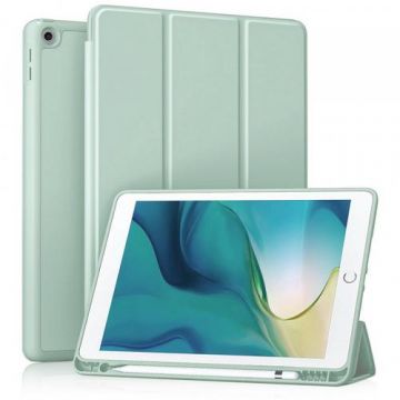 Husa pentru Apple iPad 10.2 (2021) / 10.2 (2020) / 10.2 (2019) Techsuit Flex Trifold (Verde)
