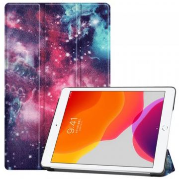 Husa pentru Apple iPad 10.2 (2021) / 10.2 (2020) / 10.2 (2019) Techsuit FoldPro Galaxy (Multicolor)