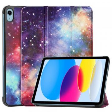 Husa pentru Apple iPad (2025) / (2022) Techsuit FoldPro Galaxy (Multicolor)