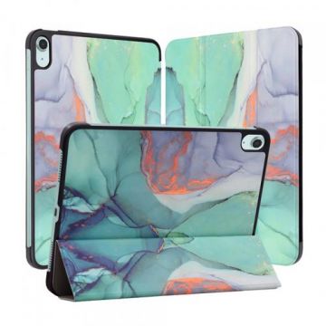 Husa pentru Apple iPad Air 11 (2025) / Air 11 (2024) Techsuit FoldPro Green Time (Multicolor)