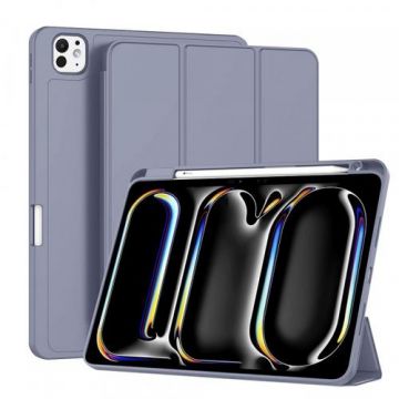 Husa pentru Apple iPad Pro 11 (2024) Techsuit Flex Trifold (Mov)