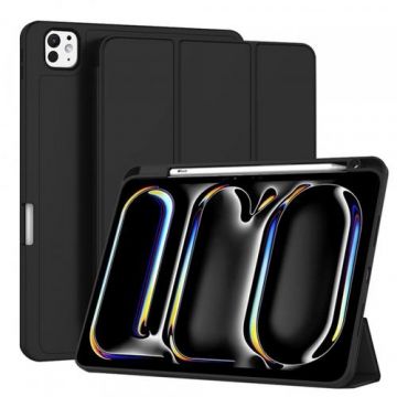 Husa pentru Apple iPad Pro 11 (2024) Techsuit Flex Trifold (Negru)