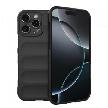 Husa pentru Apple iPhone 16 Pro, Techsuit, Magic Shield, Neagra