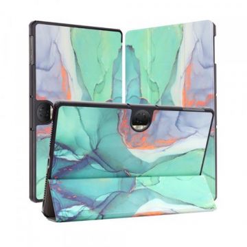 Husa pentru Honor Pad 9, Techsuit FoldPro Green Time (Multicolor)