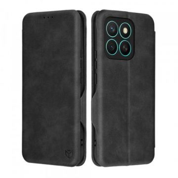 Husa pentru Honor X8c Techsuit Safe Wallet Plus (Negru)