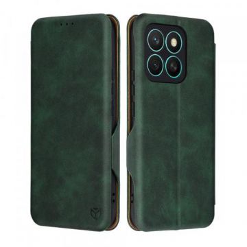 Husa pentru Honor X8c Techsuit Safe Wallet Plus (Verde)