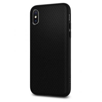 Husa Pentru iPhone X / XS, Spigen Liquid Air (Negru)