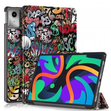 Husa pentru Lenovo Tab M11, Techsuit, FoldPro Urban Vibe (Multicolor)