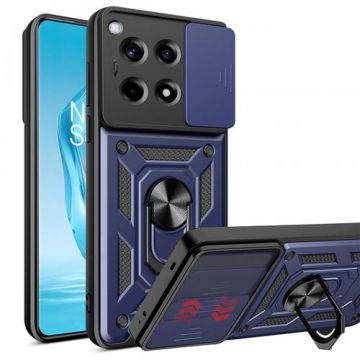 Husa pentru OnePlus 12R, Techsuit, CamShield, Albastra