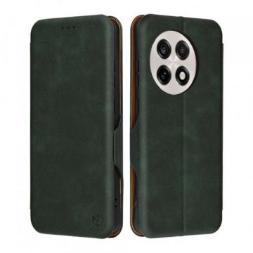 Husa pentru OnePlus 13R Techsuit Safe Wallet Plus (Verde)