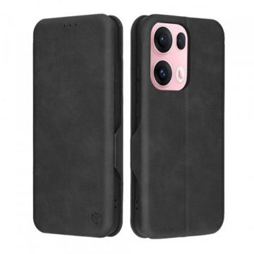 Husa pentru Oppo Reno13 Pro Techsuit Safe Wallet Plus (Negru)