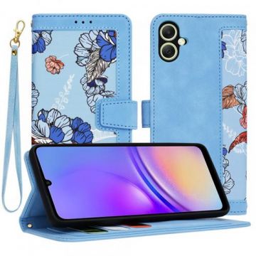 Husa pentru Samsung Galaxy A05 A055, Techsuit, FlipCraft, Bleu