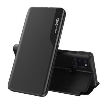 Husa pentru Samsung Galaxy A21s A217, Techsuit, eFold, Neagra