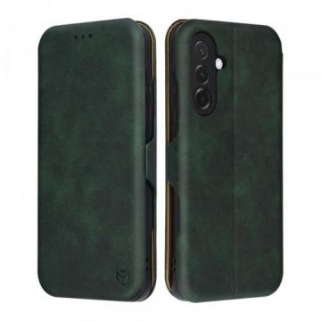 Husa pentru Samsung Galaxy A36 A366 Techsuit Safe Wallet Plus (Verde)