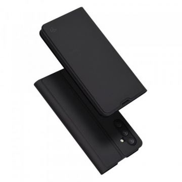 Husa pentru Samsung Galaxy A54 A546, Techsuit, Magskin Book, Neagra