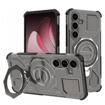 Husa pentru Samsung Galaxy S25 S931 Techsuit Carbon Shield Pro (Negru)