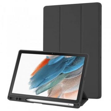 Husa pentru Samsung Galaxy Tab A8 10.5 (2021) Techsuit Flex Trifold (Negru)