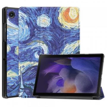 Husa pentru Samsung Galaxy Tab A8 10.5 (2021) Techsuit FoldPro Starry Night (Multicolor)