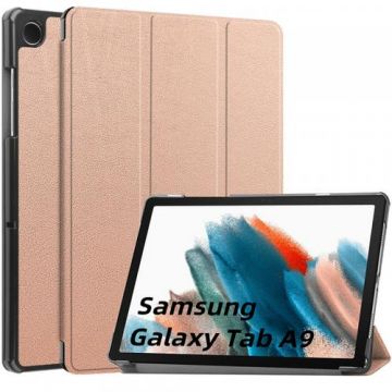 Husa pentru Samsung Galaxy Tab A9, Techsuit, FoldPro (Roz)