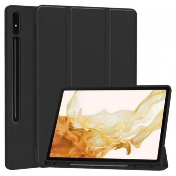 Husa pentru Samsung Galaxy Tab S8 / Tab S7 T875 / Tab S7 T870 Techsuit Flex Trifold (Negru)